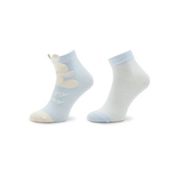 United Colors Of Benetton 2 pár hosszú szárú gyerek zokni 6AO3F2111 681 Kék