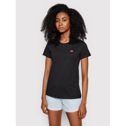 Levi's® Póló Perfect Tee 39185-0008 Fekete Regular Fit