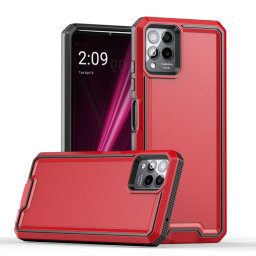 DOUBLE SZÍN Védőburkolat T Phone Pro / T Phone Pro 2023 piros