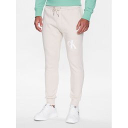 Calvin Klein Jeans Melegítő alsó J30J322917 Bézs Regular Fit