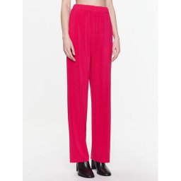 Max Mara Leisure Szövet nadrág Pontile 2337810536 Rózsaszín Regular Fit