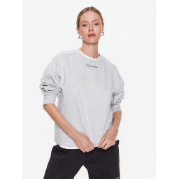 Calvin Klein Performance Pulóver 00GWS3W304 Szürke Regular Fit