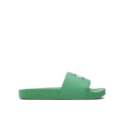 Tommy Jeans Papucs Flag Print Pool Sld EN0EN02108 Zöld