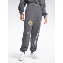 Reebok Melegítő alsó Reebok Classics Graphic Joggers HS4264 Szürke Regular Fit