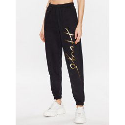 Hugo Melegítő alsó Relaxed Jogger 50484651 Fekete Relaxed Fit