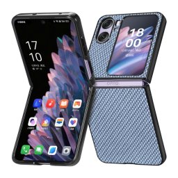 JSM CARBON Műanyag borítás Oppo Find N2 Flip kék