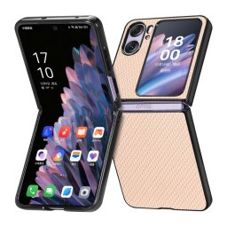 JSM CARBON Műanyag borítás Oppo Find N2 Flip bézs