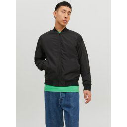Jack&Jones Bomber dzseki Palma 12235603 Fekete Regular Fit