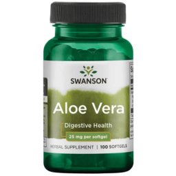 Swanson Aloe Vera 25 mg / 100 db lágyzselatin kapszula