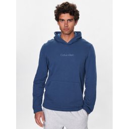 Calvin Klein Performance Pulóver 00GMS3W303 Kék Regular Fit