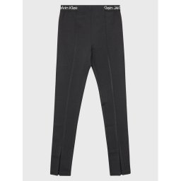 Calvin Klein Jeans Leggings Logo Tape IG0IG01986 Fekete Slim Fit
