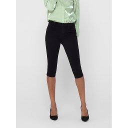 ONLY Capri nadrágok 15136463 Fekete Slim Fit