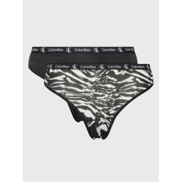 Calvin Klein Underwear 2 db klasszikus alsó 000QD3991E Fekete