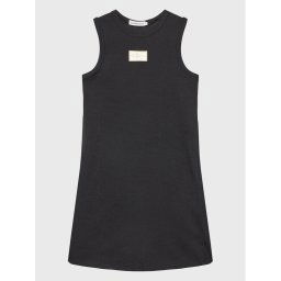 Calvin Klein Jeans Hétköznapi ruha IG0IG01972 Fekete Regular Fit