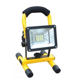 50W Hordozható Led reflektor akkumulátoros fehér / színes Led - W804