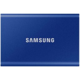 2TB külső SSD USB3.2 Samsung T7 kék PN: MU-PC2T0H_WW
