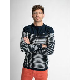 Petrol Industries Sweater M-1030-KWR201 Sötétkék Regular Fit