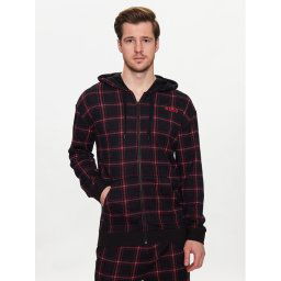 Hugo Pulóver 50485022 Fekete Relaxed Fit