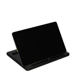 Tablet tartó, fekete (juhar)