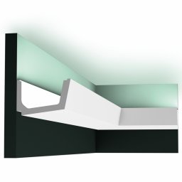 Orac Decor C357 rejtett világításos díszléc, 110 x 71 x 2000 mm