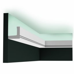 Orac Decor C361 rejtett világításos díszléc, 50 x 50 x 2000 mm