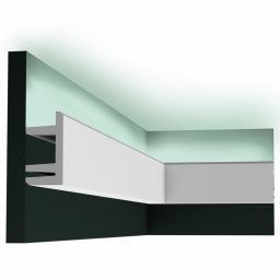 Orac Decor C381 rejtett világításos díszléc, 50 x 95 x 2000 mm
