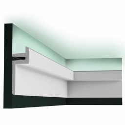 Orac Decor C382 rejtett világításos díszléc, 50 x 140 x 2000 mm