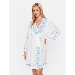 Melissa Odabash Strand ruha Kara Fehér Regular Fit