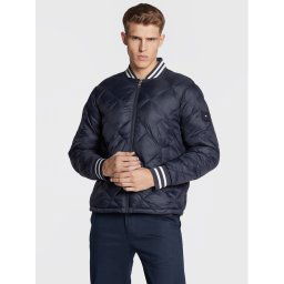 Tommy Hilfiger Bomber dzseki Reversible Varsity MW0MW27587 Sötétkék Regular Fit