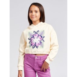 Lee Pulóver Floral Oversize LEG5089 Ekru Oversize