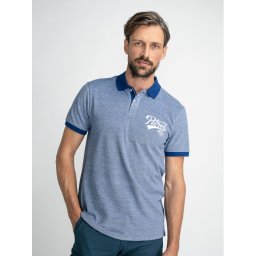 Petrol Industries Pólóing M-1030-POL932 Kék Regular Fit