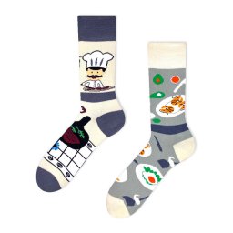 Chef felemás vidám zokni 40-44