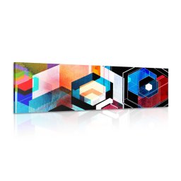 Kép futurisztikus geometria