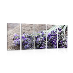 5 részes ké levandula csokor