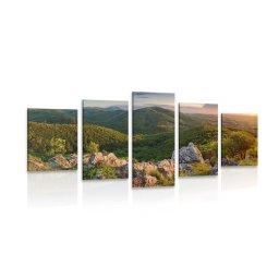 5 részes kép napsugaras természet