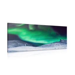 Kép aurora borealis az égen