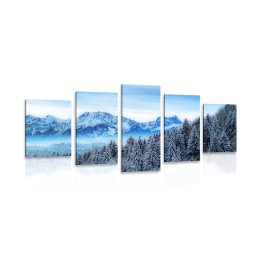 5 részes kép jeges hegyek