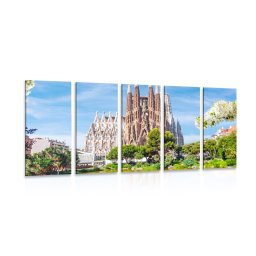 5-részes kép Barcelonai katedrális