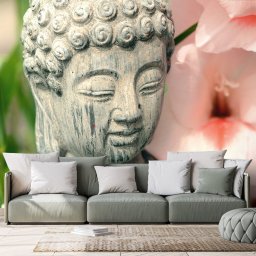 Öntapadó fotótapéta Buddha szobor a Zen kertben