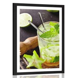 Poszter paszportuval finom Mojito