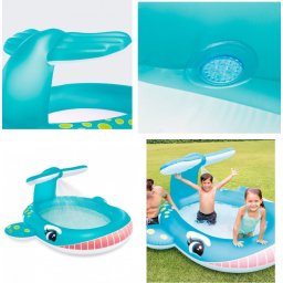 INTEX Happy Whale Spriccelő Medence