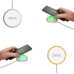 Vezeték nélküli töltőpad, Type-C (Delight)