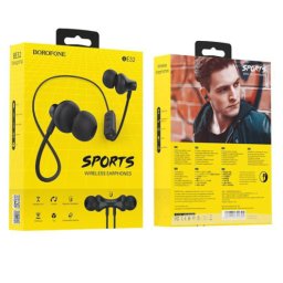 Bluetooth sport headset, vezeték nélküli fülhallgató