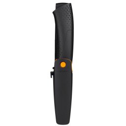 Fiskars Kés építőipari munkához, tokba épített élezővel