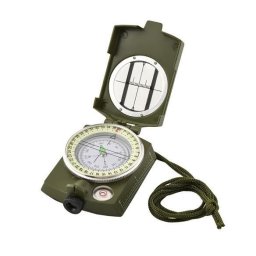 Katonai iránytű, tokkal és akasztóval