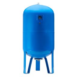 Hidrofor tartály AQUA OLA 150l manométerrel - álló, függőleges tágulási nyomástartó edény háztartási vízműhöz, 6 bar
