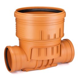 Aknafenék 400/160 folyamatos-közvetlen PP/PVC-U ellenőrző aknához