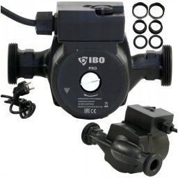 Keringető szivattyú OHI PRO 25-60/180 fűtési rendszerhez, 3 fokozatú, 180 mm, csatlakozókkal és kábellel
