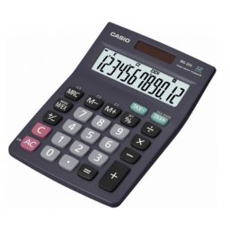 Számológép asztali 10 digit nagy, döntött kijelző Casio MS 20 B S fekete