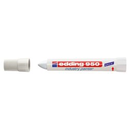 Alkoholos jelölő marker 10mm, kúpos Edding 950 fehér
